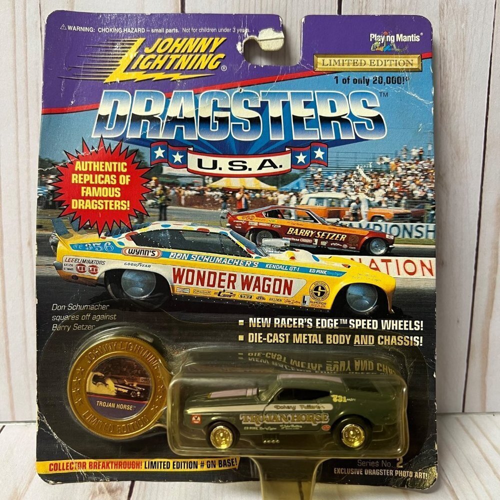 Vintage 1996 Johnny Lightning Trojan Horse Limited Edition 1of 20000